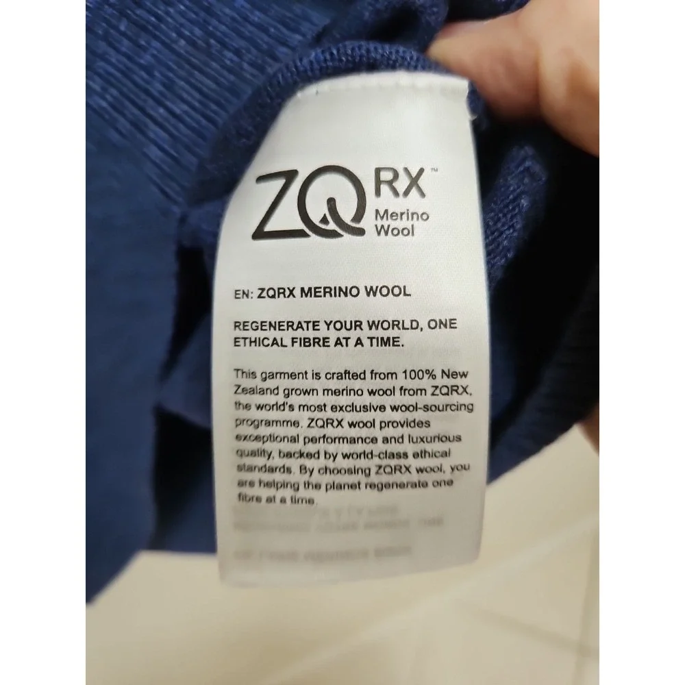 Rodd & Gunn Merino Wool Pullover V-Neck Sweater Blue Men's Small New